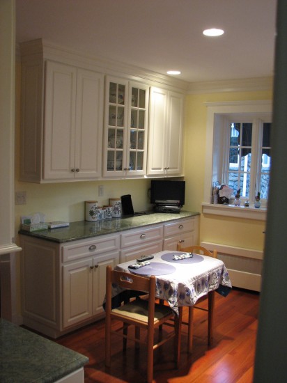 Linen White Kitchen Cabinets
